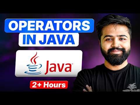 Java Operators | Arithmetic + Unary + Logical + Bitwise + Assignment Operators | Java Full Course #6