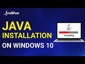 How to Install Java on Windows 10 | Java Installation in Windows 10 | Intellipaat