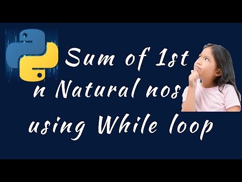program to calculate sum of first n natural numbers using while loop