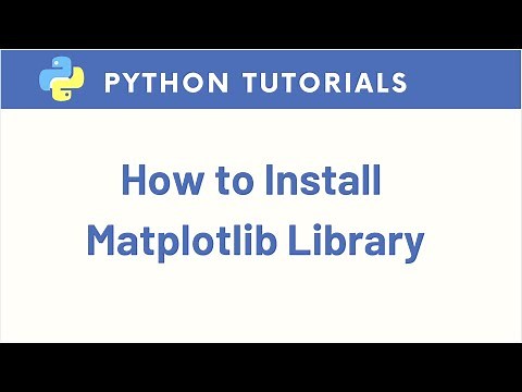 How to Install Matplotlib in Python Anaconda Jupyter Notebook