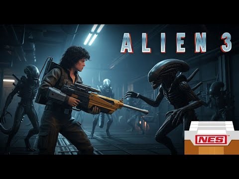 Alien 3 - NES (Gameplay)