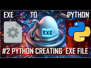 🐍CONVERT EXE TO PYTHON | PYTHON CREATING EXE FILE ☠️ #python #hacking #malware