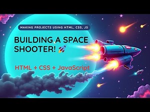 🚀 Building a Space Shooter Game Using HTML, CSS & JavaScript | Beginner Game Dev Project! #video