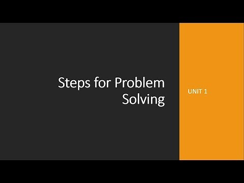 C Programming "Steps for Problem Solving"
