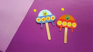 Easy Alien Spaceship Craft
