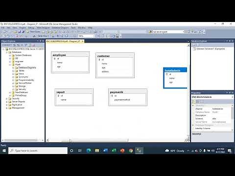 How to View Sql Database Diagram | Sql Database Diagram