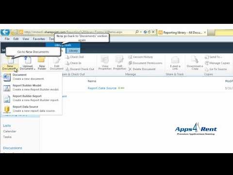 How to Sharepoint: SQL Server Reporting Services