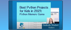 Best Python Projects for Kids: Memory Game in Python | Coding for Kids Free