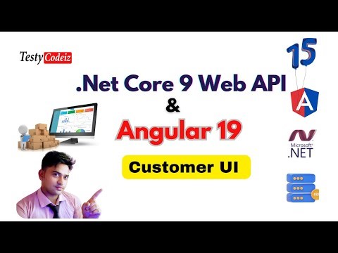 Full Stack Online Shop | ASP.NET Core, Angular 19 & SQL Server E-Commerce Project | Customer Module