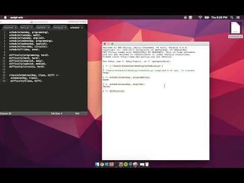 Compiling, Writing & Running Basic Prolog Code