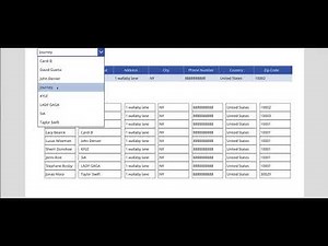 How Create Editable Excel Like Table in PowerApps