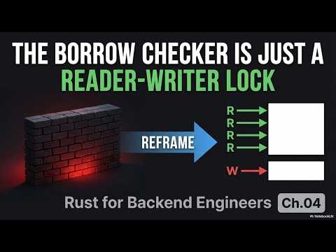 The Borrow Checker Is Just a Reader-Writer Lock — Ch. 4 | Rust for Backend Engineers
