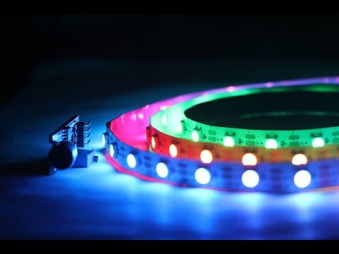 How to make a sound reactive RGB LED strip with Arduino