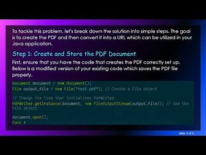 How to Convert a Generated PDF File to a java.net.URL in iText