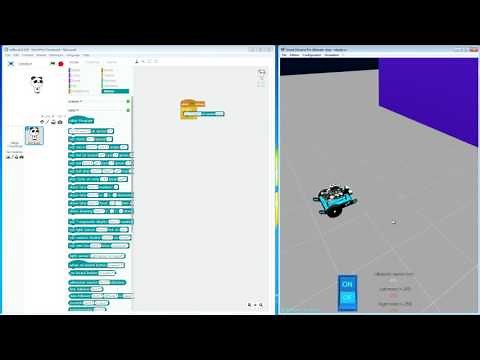 mBot, mBlock, Arduino simulation with Virtual Universe Pro software