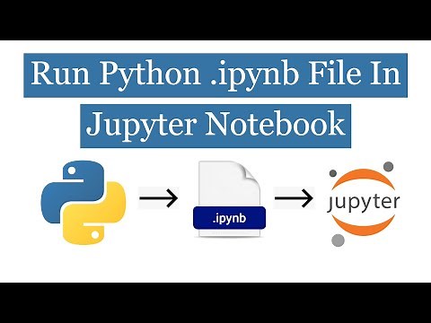 How to -open-use- run- Python - Notebook - ipynb-file - Anaconda - Jupyter - Notebook - Windows 10