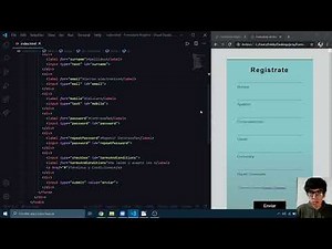 Formulario de registro y validación Parte 1 | Principiante HTML CSS y JS