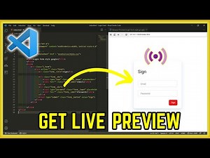 Get Live HTML Preview In Visual Studio Code | Live Preview In Browser