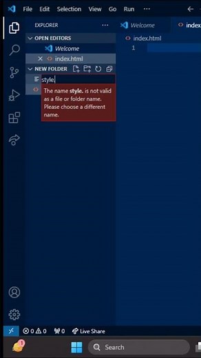 How to link html file to css file in Vs Code | How to link css file to html file | Html And Css