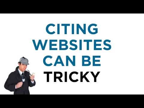 How to Cite the CDC Website as a Source in APA Format