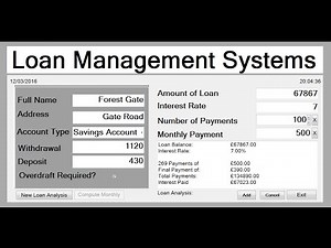 How to Create Loan Management System in Visual Basic.Net