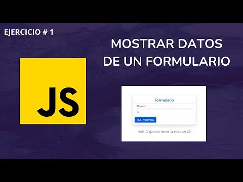 01 - Mostrar Datos de un Formulario con JavaScript