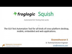 Automated GUI Testing Tool for Manual Testers - Squish