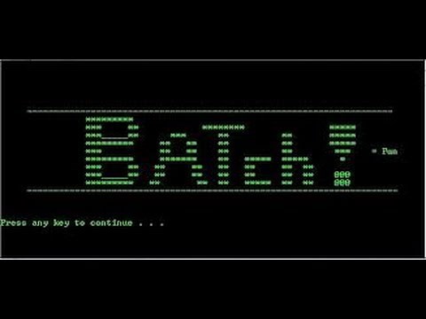 How to Write a Batch File