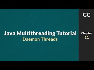 Java Multithreading Tutorial for Beginners #11: Daemon Threads