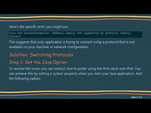 Resolving SocketException in Your Java App: A Guide for Developers