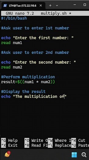 Linux Bash Script Basics Shell Scripting #linux #bash #coding
