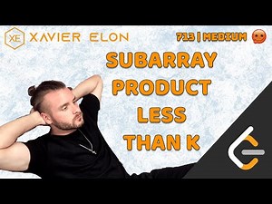 LeetCode 713 | Subarray Product Less Than K | Solution Explained (Java + Whiteboard)