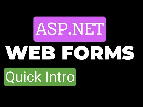ASP.NET - Web Forms. Quick Intro. Web Development Framework