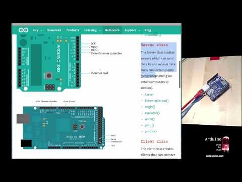 Using the Arduino Ethernet shield, Part 1 of 2
