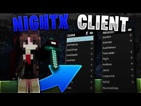 1.8.9 | Hack Client Mod for Minecraft Java | NightX Hacked Client Mod Works w/ Feather Client