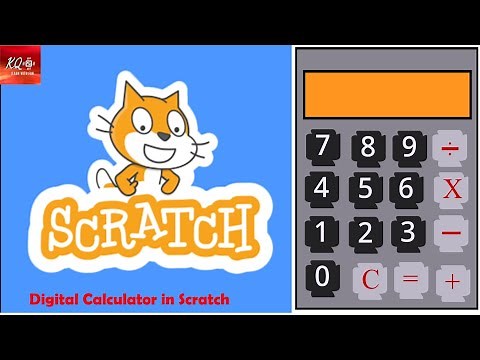 Project5 - Calculator in Scratch |coding |calculator scratch |scratch | knowledge quotient