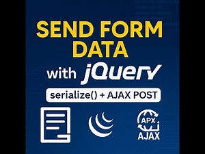 jquery send form data using serialize method