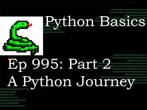 Python Basics Tutorial Algorithm Pseudocode || So You're Starting An Introduction to Beginner Python