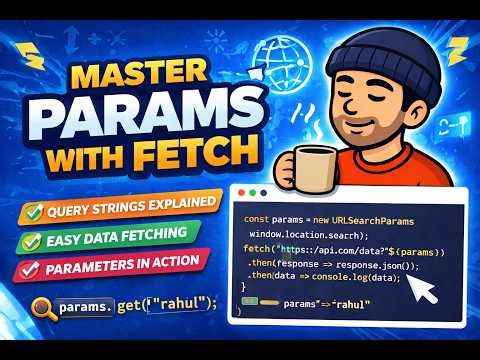 JavaScript Params, Fetch & Async Await Explained in Hindi