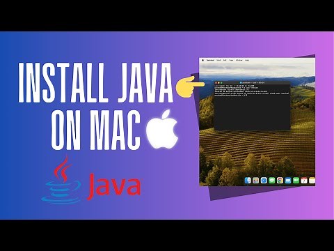 How to Install Java on Mac M1 / M2 / M3 | Install Java JDK on macOS (2024)