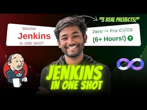 Jenkins Full Course in One Shot | Zero to Pro CI/CD (6+ Hours) + 3 Real Projects | DevOps Tutorial