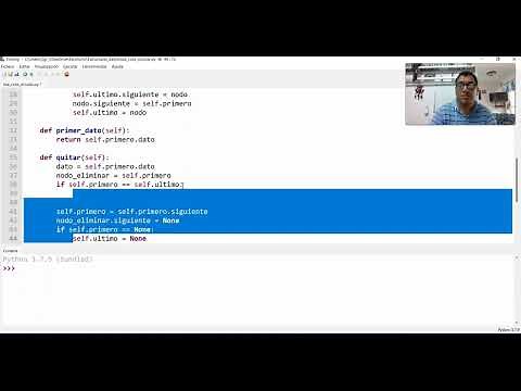 Cola circular con Python