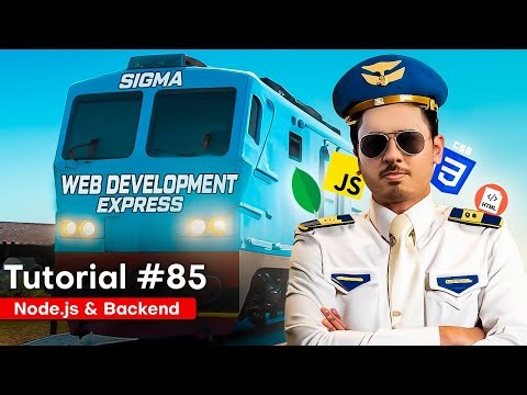 Backend, Node.js & npm | Sigma Web Development Course - Tutorial #85