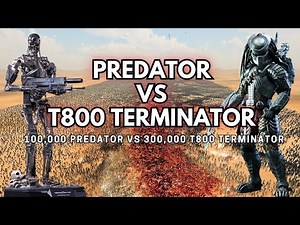 Predator vs T-800 Terminator - Ultimate Epic Battle