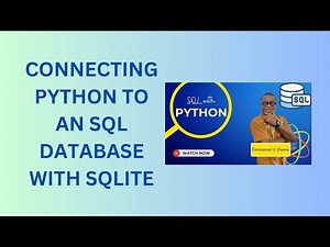 2. Connecting Python to an SQL Database with SQLite