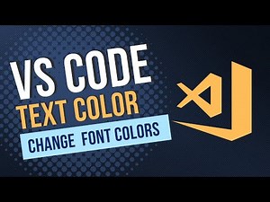 How to Change Font Colors in VS Code | Easy Theme & Syntax Color Setup