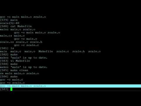 Quick Intro to Makefiles