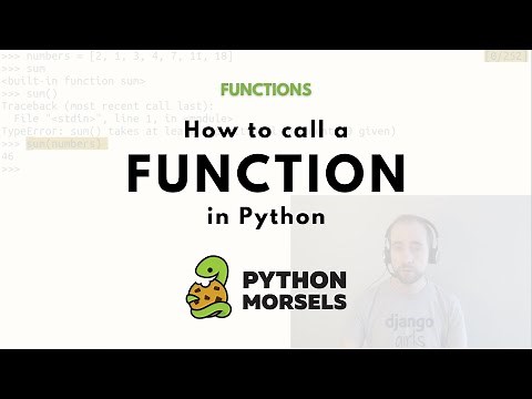 Calling a function in Python