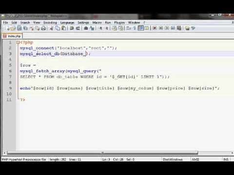 PHP mysql fetch array()