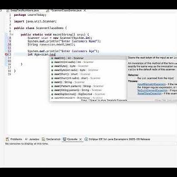 👉 Java Scanner Class in Eclipse | Take Input in Java in 60s 🚀